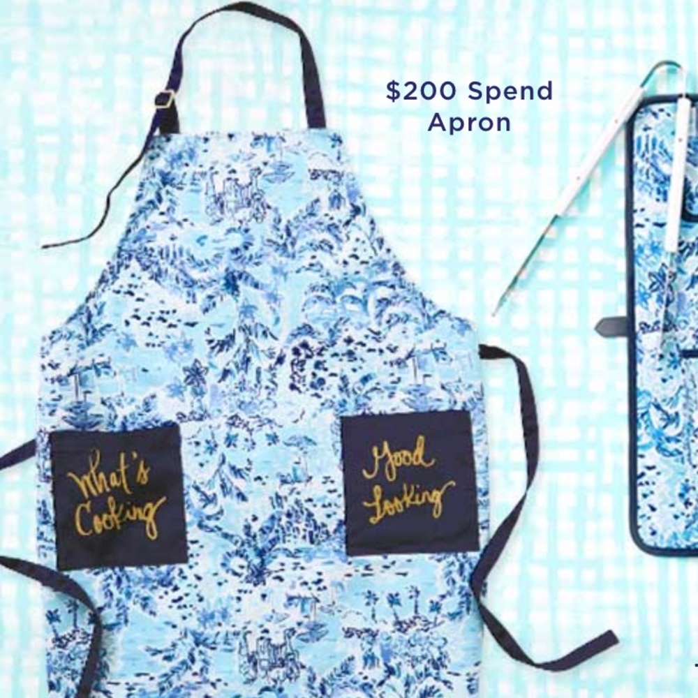 NEW BBQ Apron What’s Cooking Lilly Pulitzer